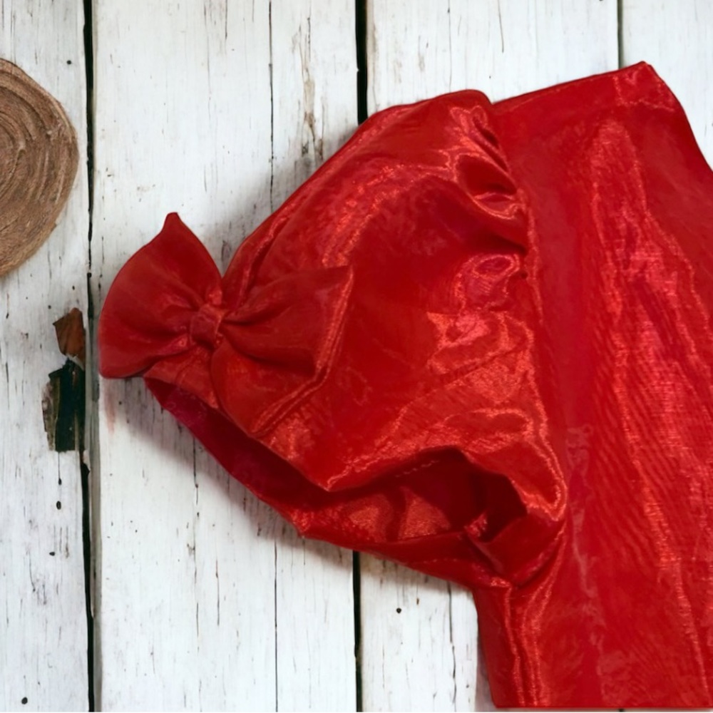 PEACHY GIRL Red Formal Dress Size 6 - Picture 6 of 12